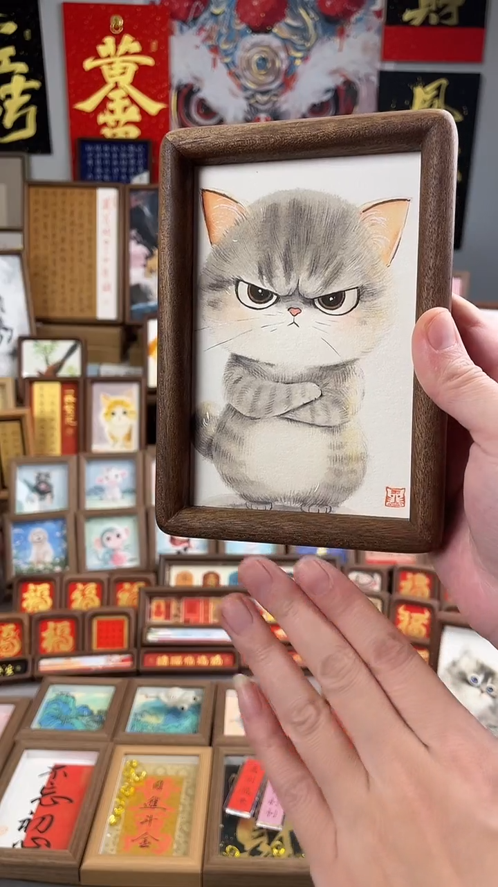 国画纯手绘 书法 绘画 作品