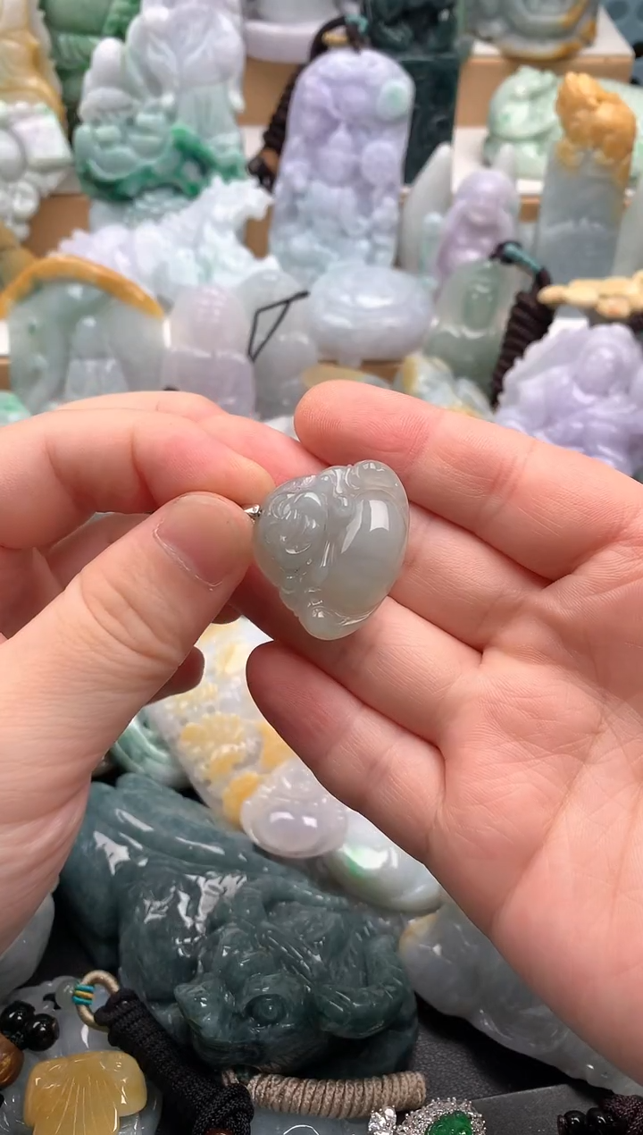 吊坠(不含链)未镶嵌翡翠1