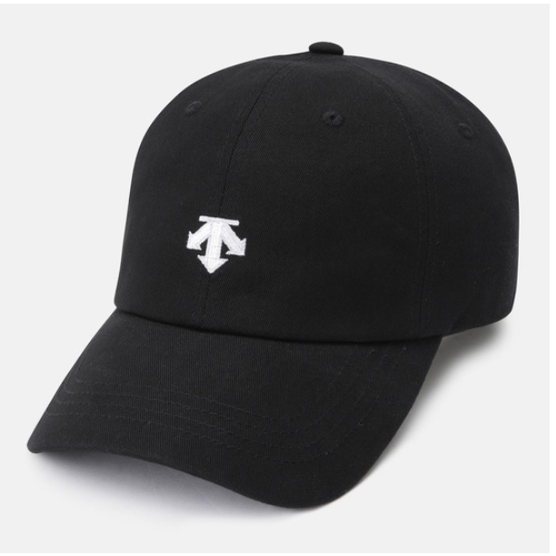 DESCENTE/迪桑特福利款刺绣标棉质休闲帽鸭舌帽韩版SP323UCP71