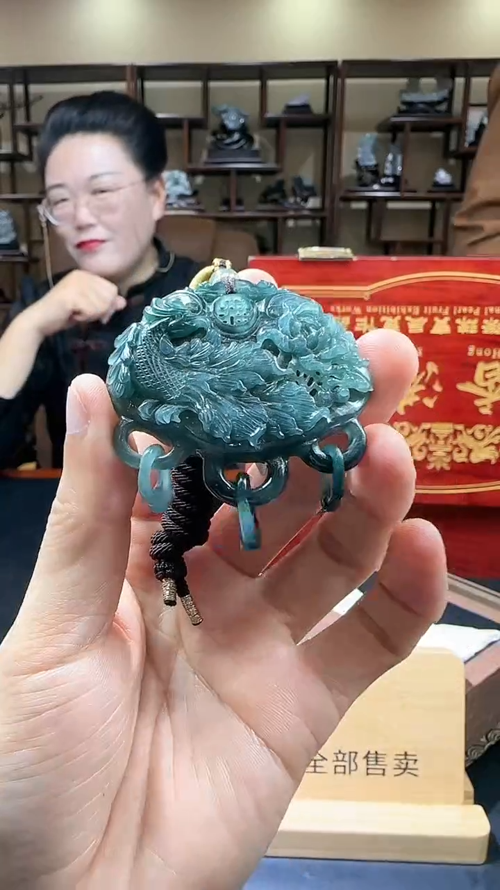 【闪购商品】定制翡翠未镶嵌L-@@SXSN21049