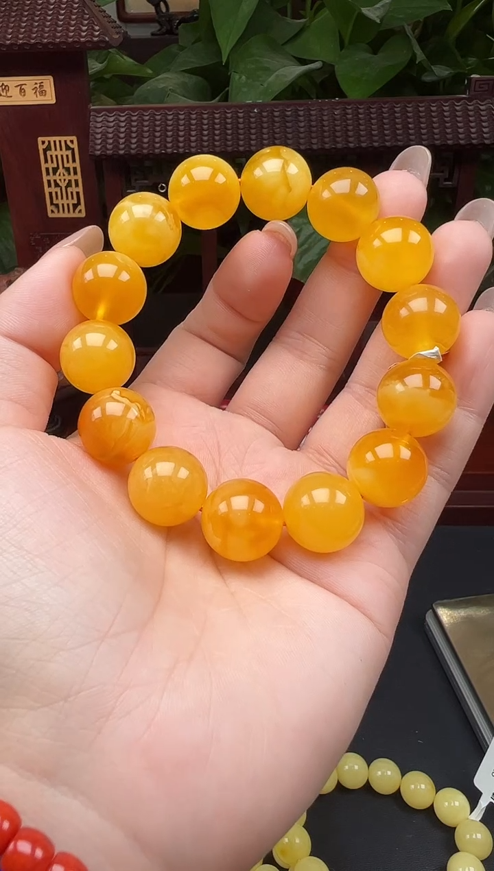 手串蜜蜡未镶嵌手串KK19多样性发其一