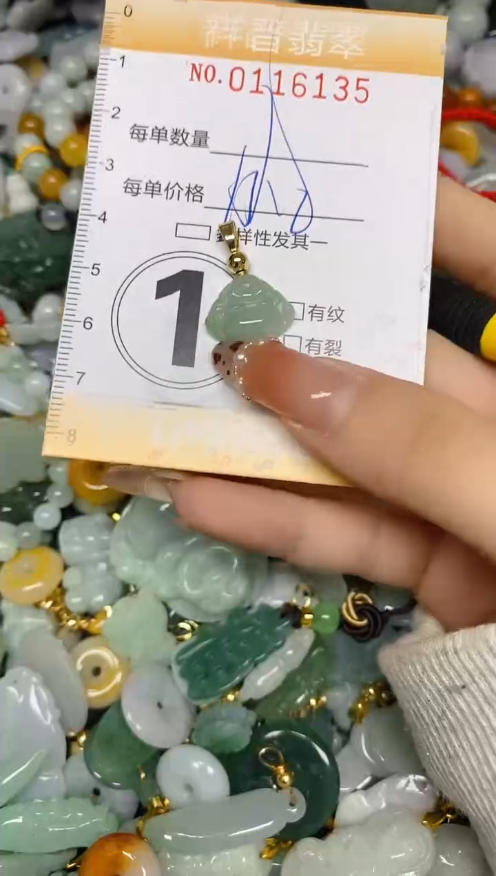 【闪购商品】翡翠颈饰未镶嵌闪购0116135