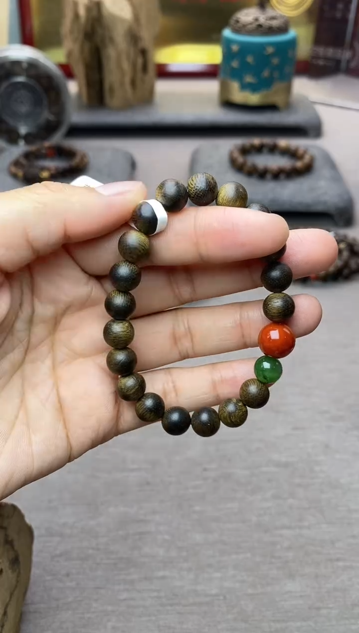 【闪购商品】沉香手串黄棋楠沉水08老料＋配饰设计
