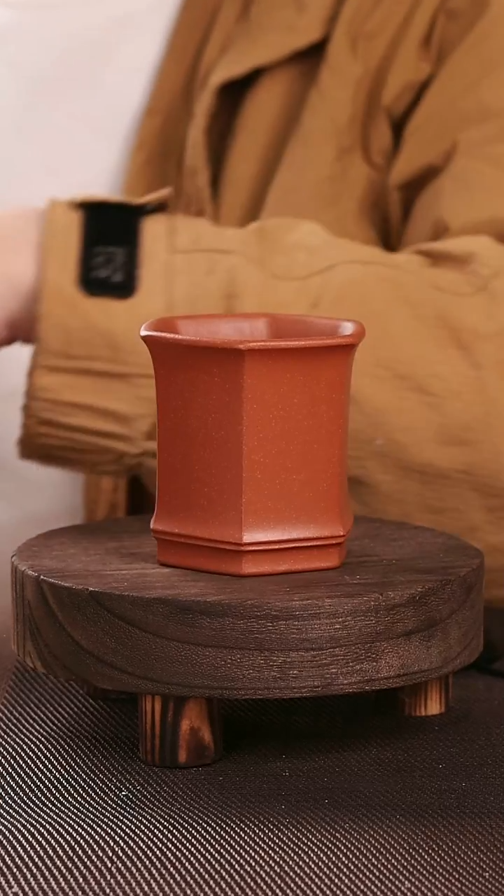 茶杯紫砂紫砂刻绘主人杯49