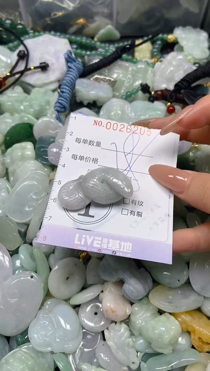 【闪购商品】翡翠颈饰未镶嵌闪购0026205