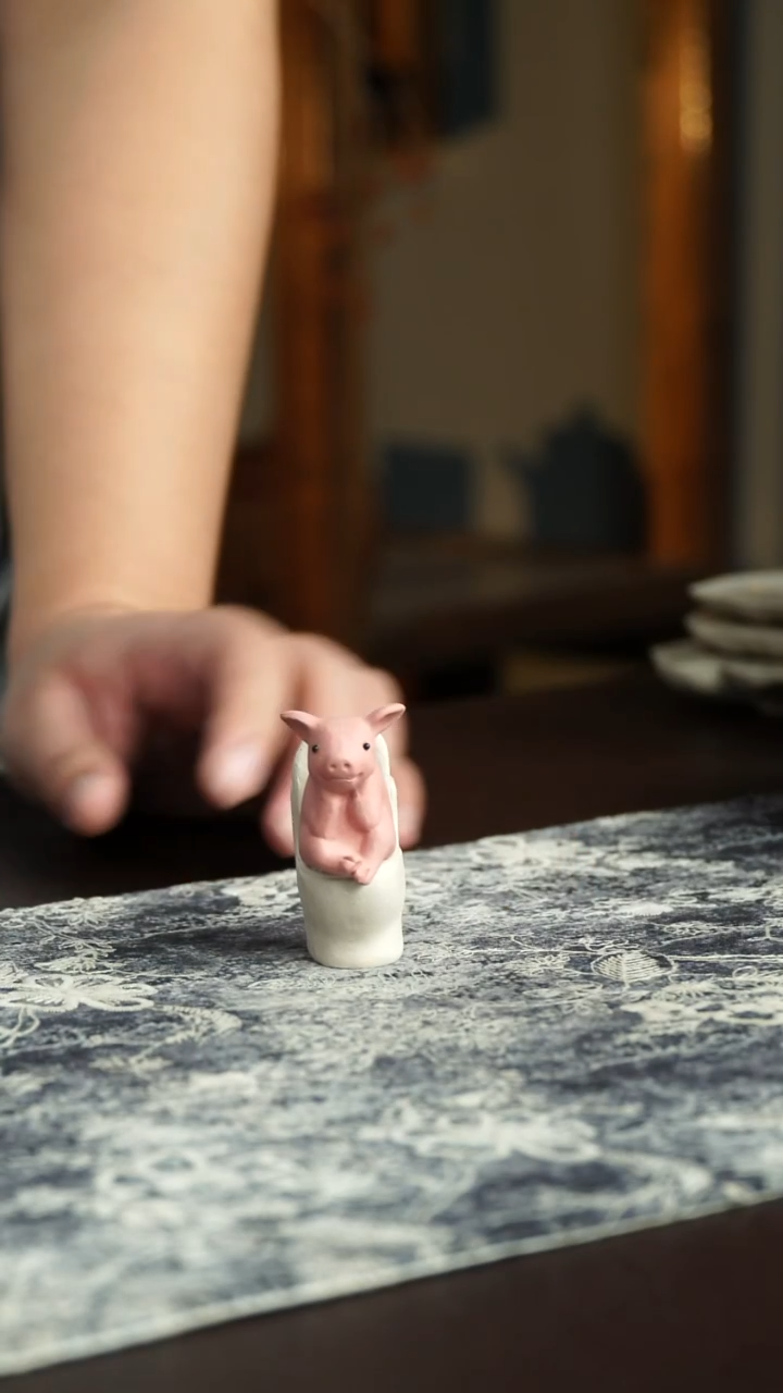 茶杯紫砂37号宜兴紫砂原矿作品