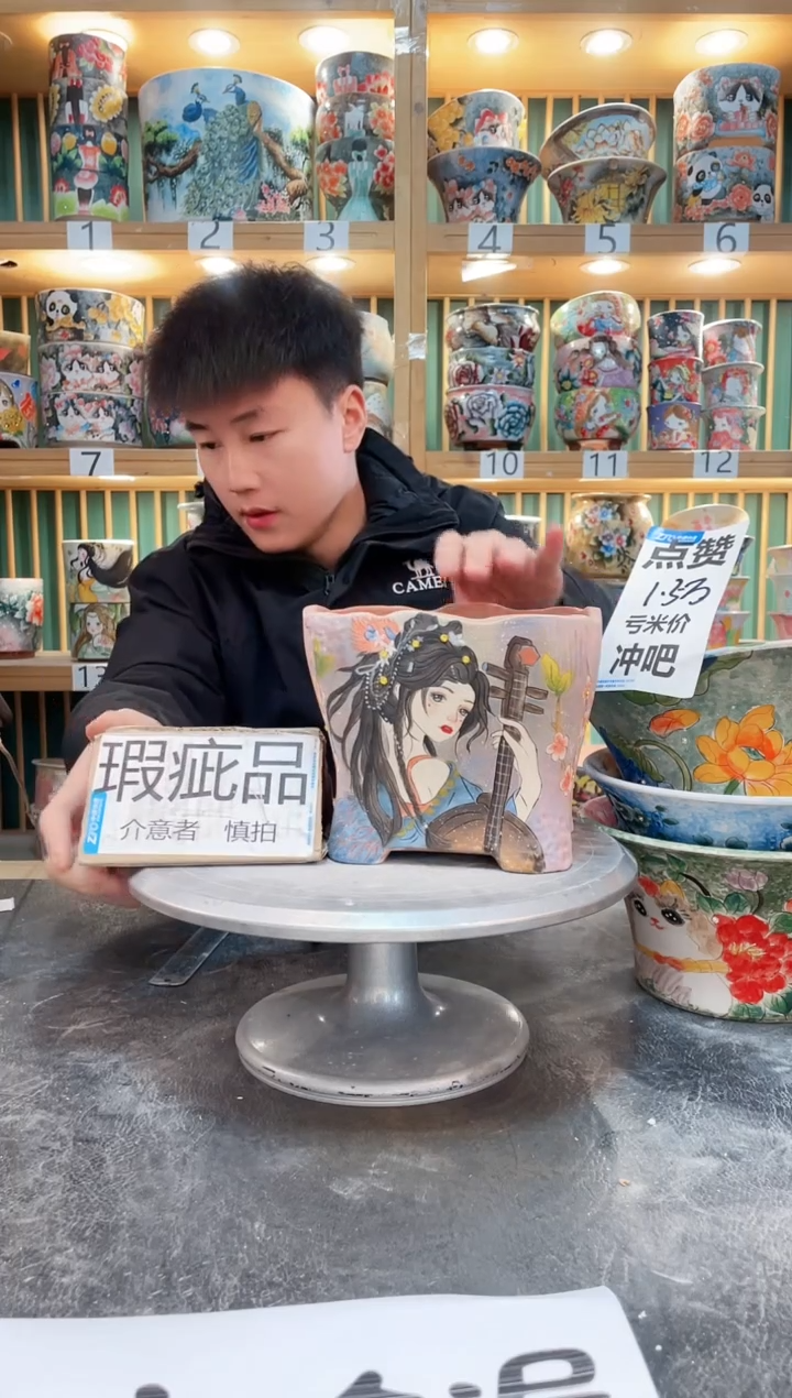 【闪购商品】瓷片默认微瑕一物一拍0405-111