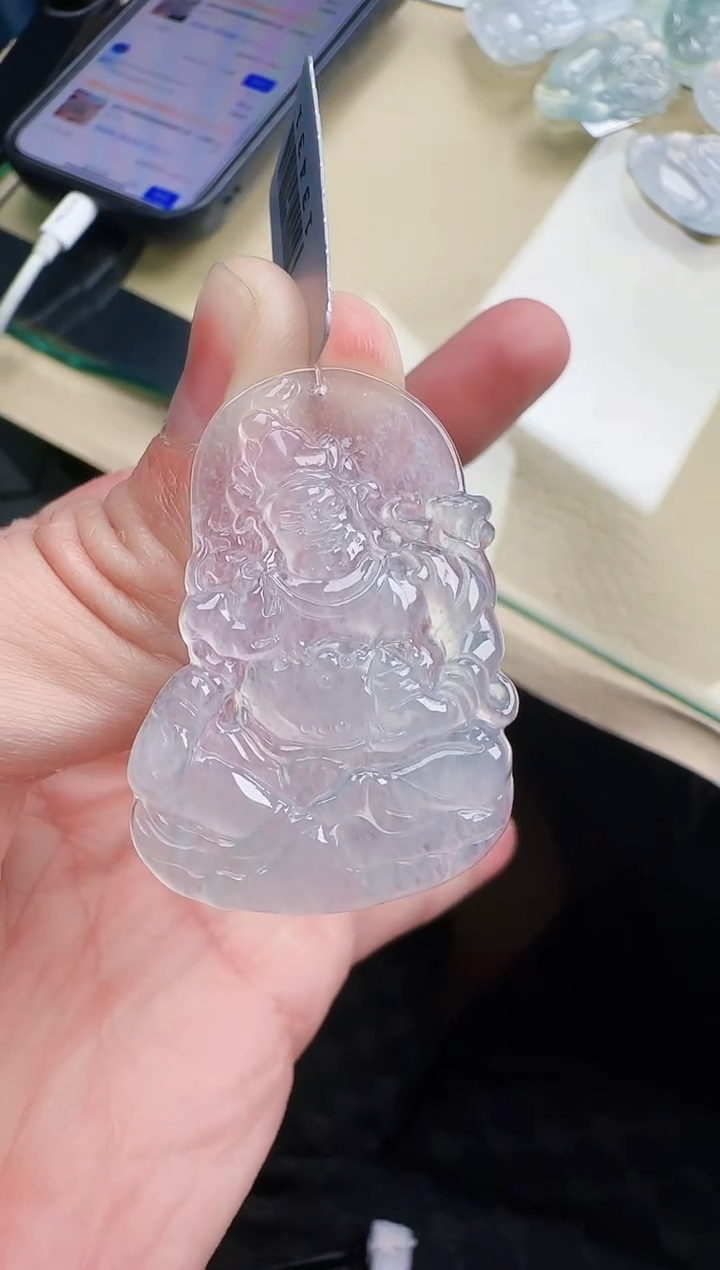 颈饰未镶嵌翡翠缅甸翡翠a货
