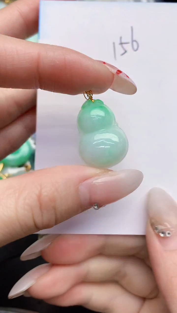 【闪购商品】翡翠颈饰18K金镶嵌00000000000