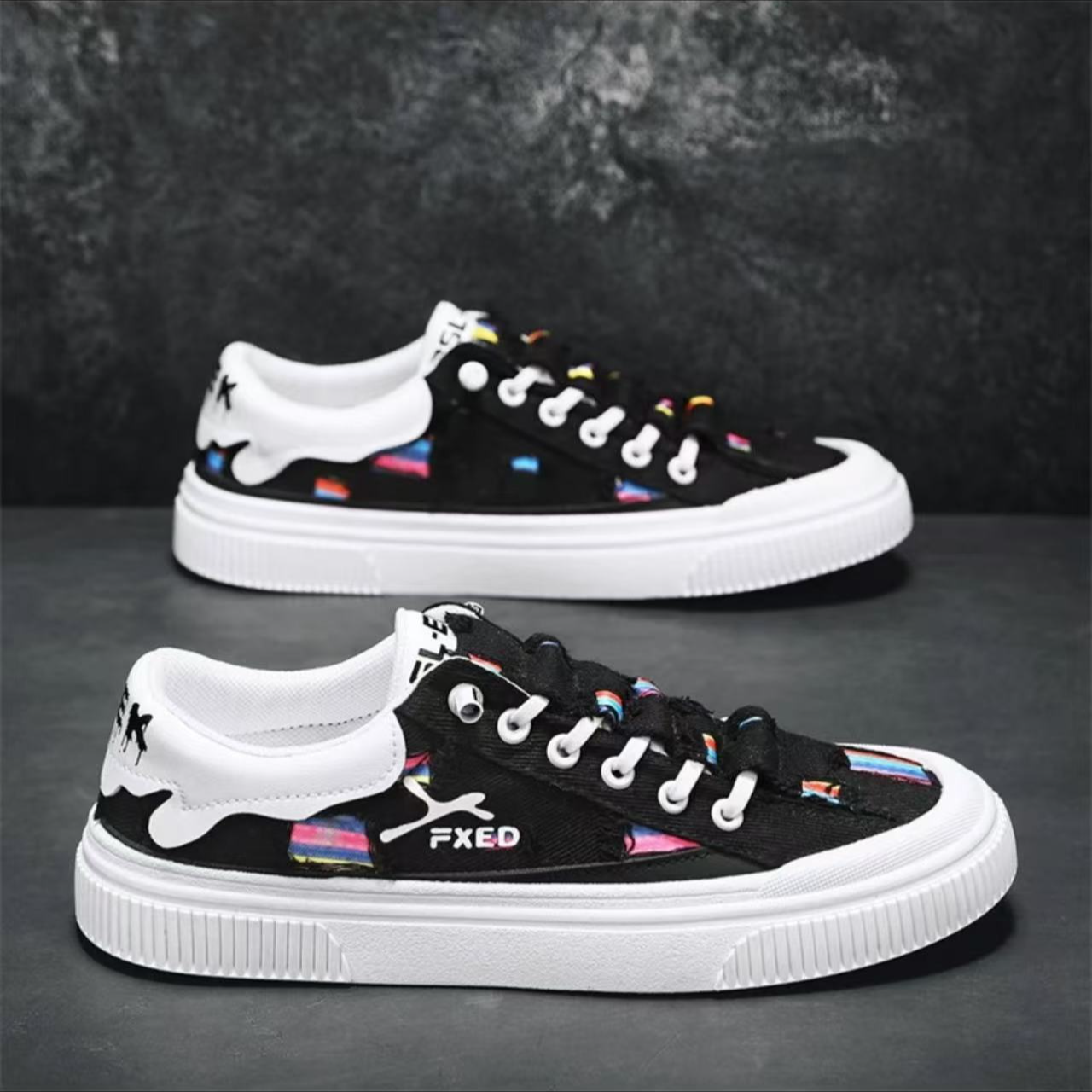 秋季男款透气优质时尚舒适百搭休闲软底跑步运动鞋012