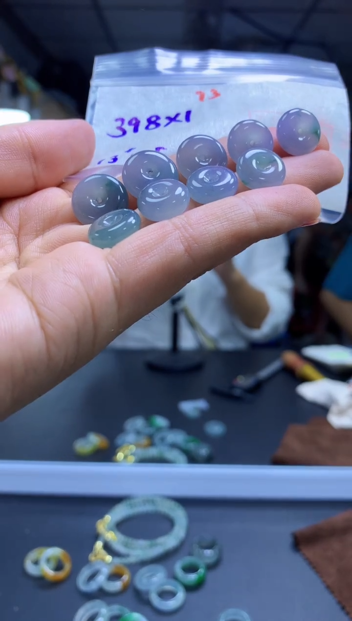 未镶嵌定制翡翠扣子#398元一个多样性拍一发一毛货需抛