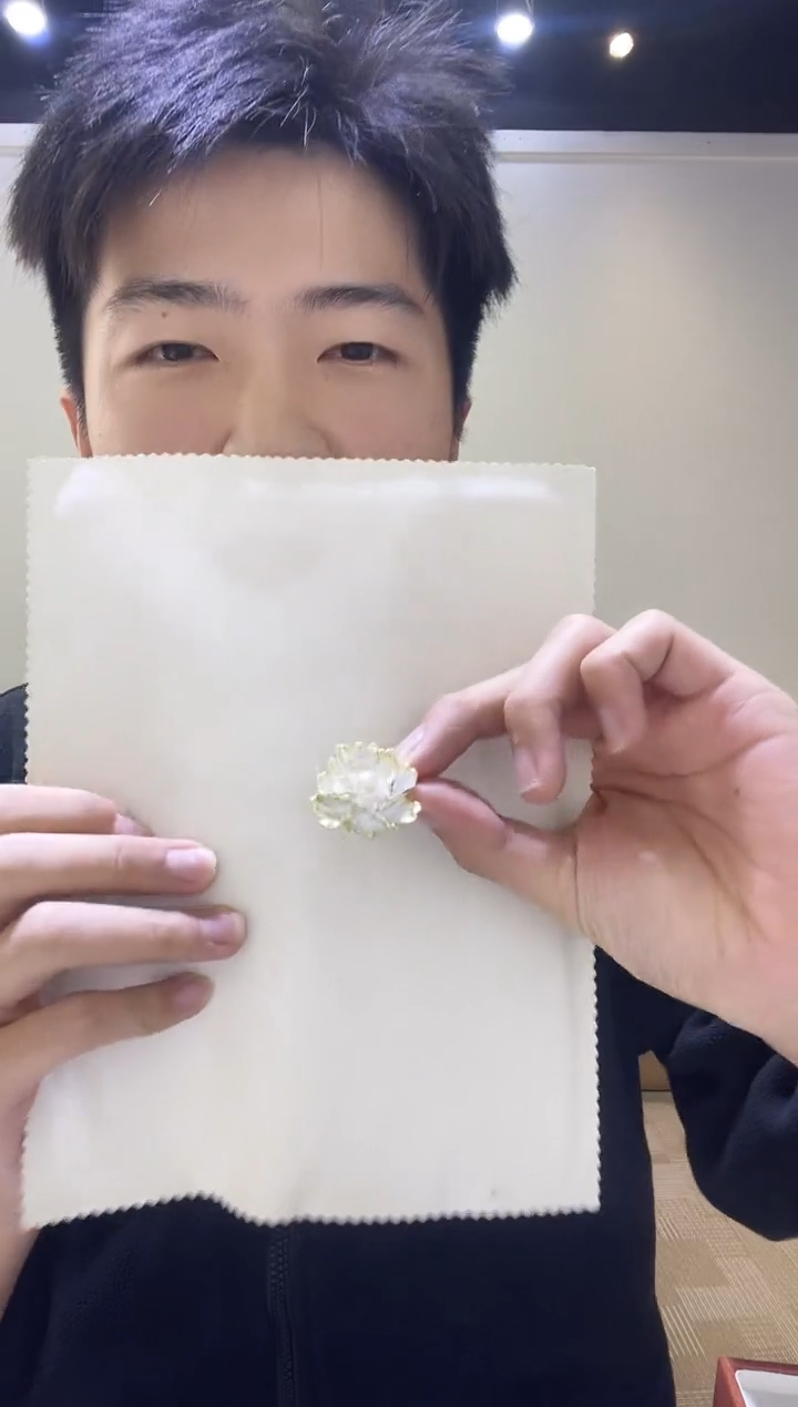 合金胸针淡水珍珠立体花花胸针