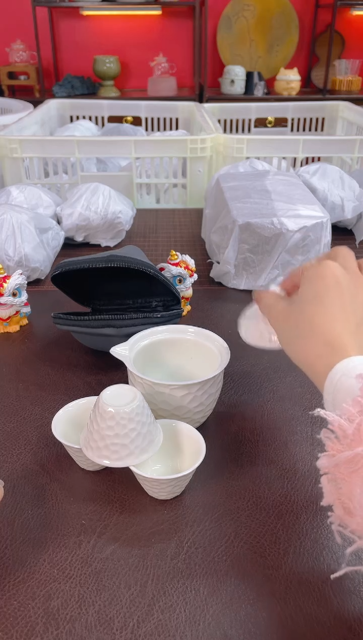 【闪购商品】瓷片【沉鱼茶器】清货底价 库存单一