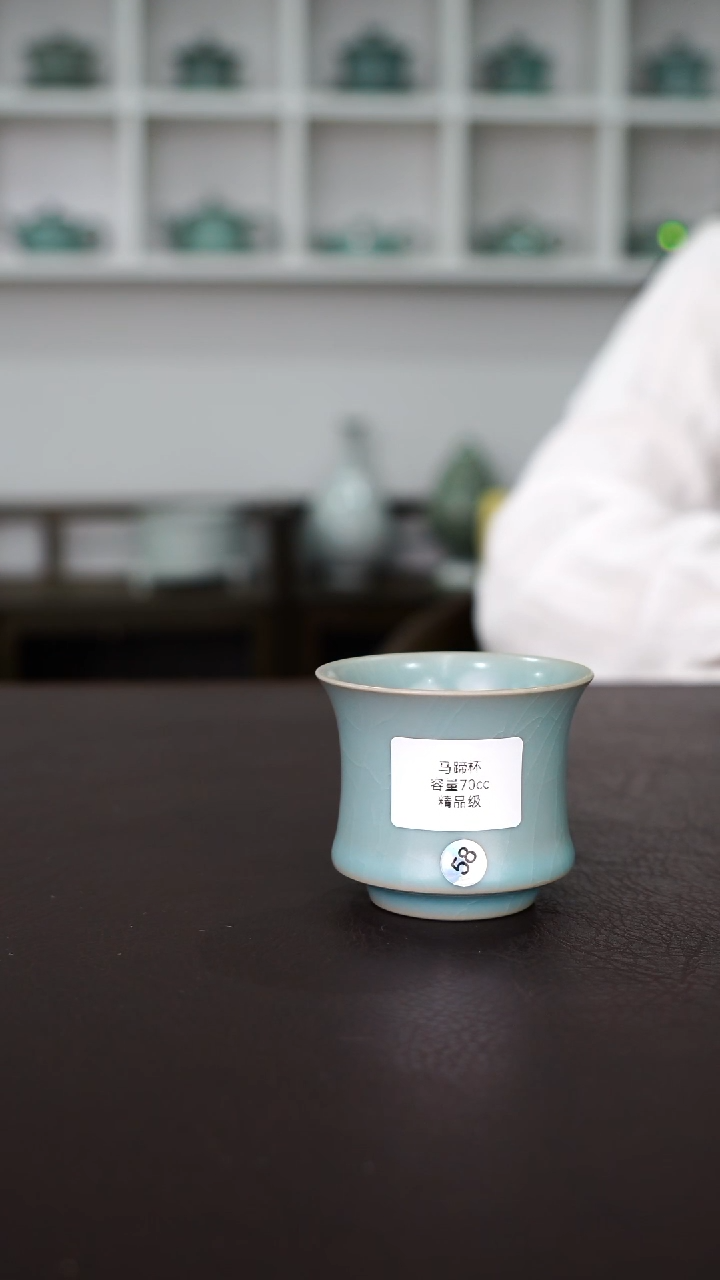 仿古釉马蹄杯精品-二