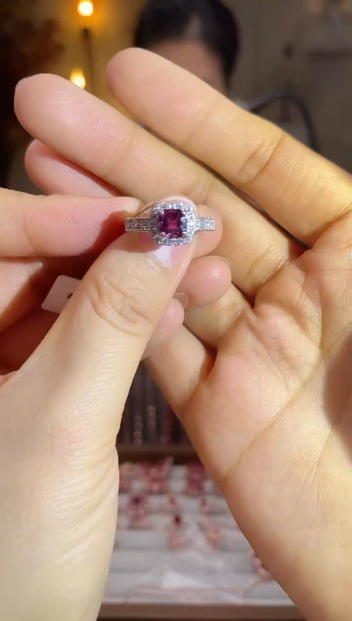 银S925镶嵌手饰碧玺手饰