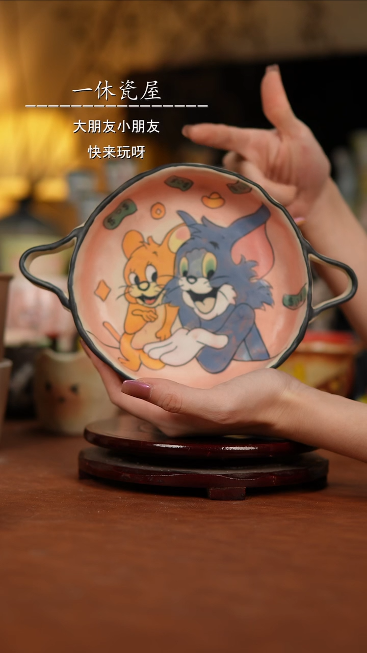 摆件景德镇高温手工陶瓷