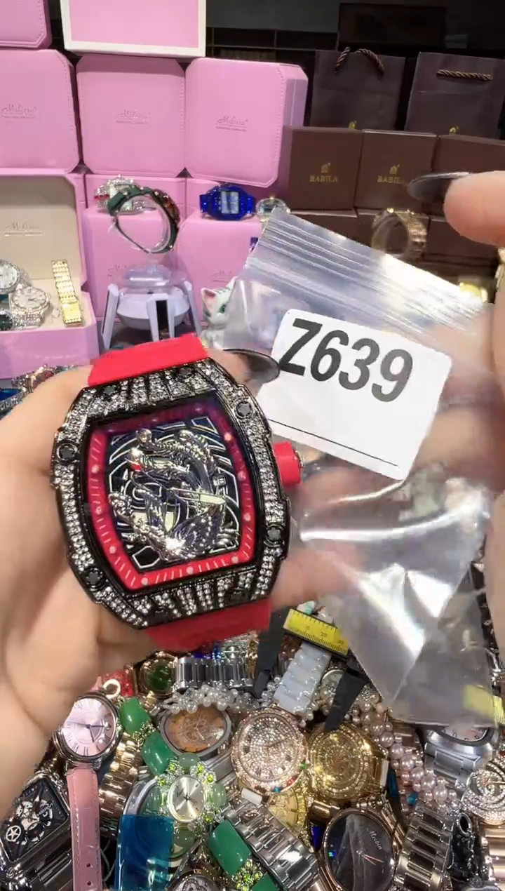 石英机芯不锈钢不锈钢直播定闪专用