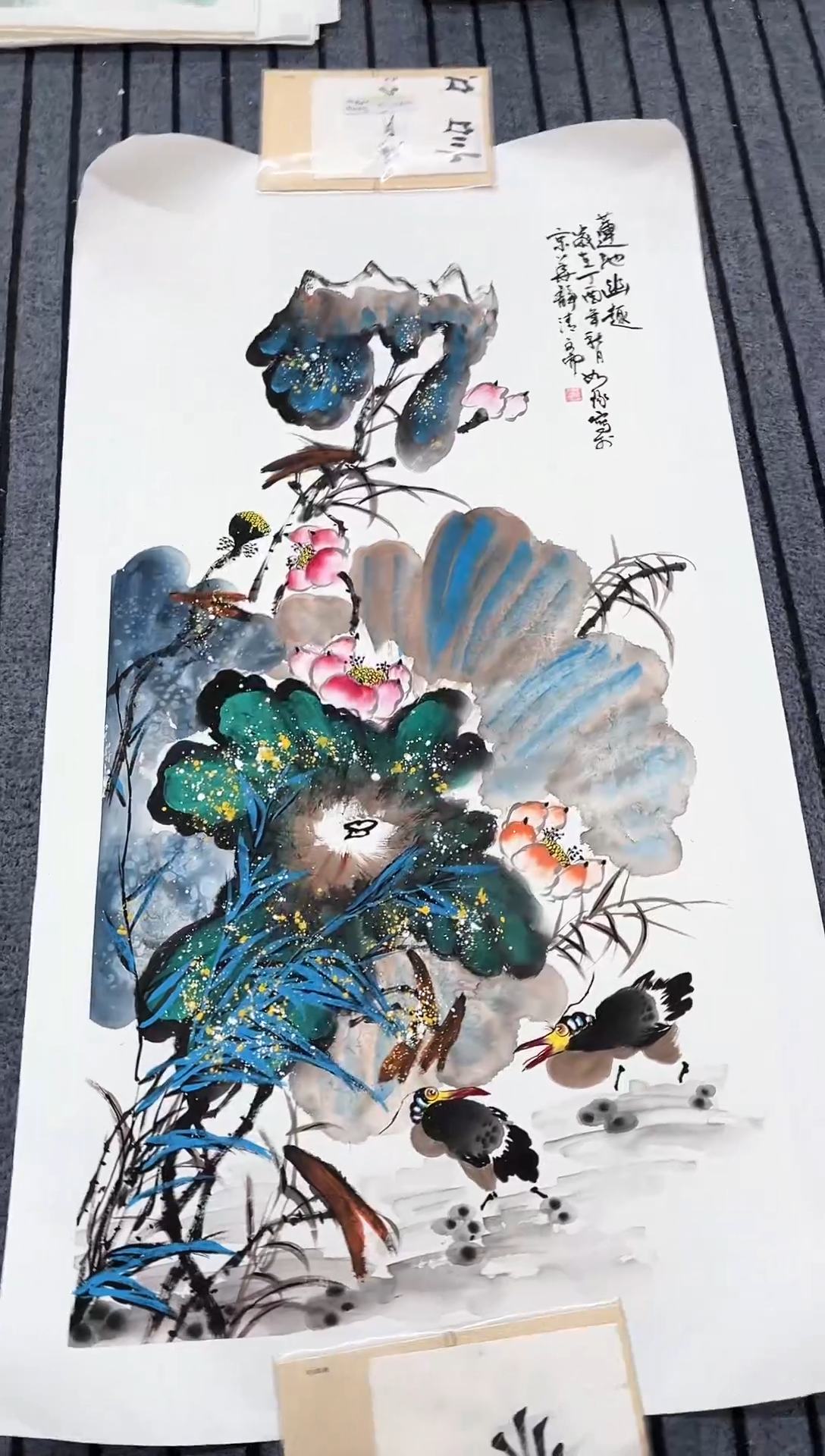 精品国画花鸟作品
