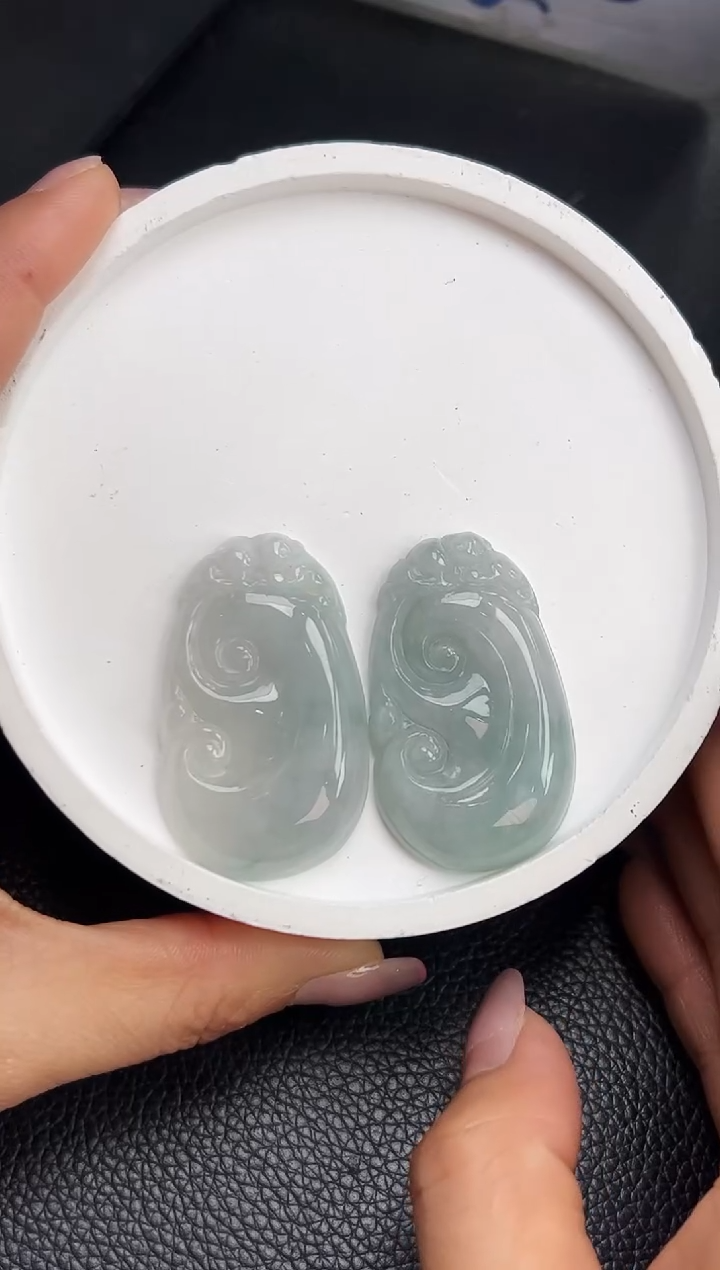 【闪购商品】翡翠颈饰未镶嵌K666-791 如意多样性发一