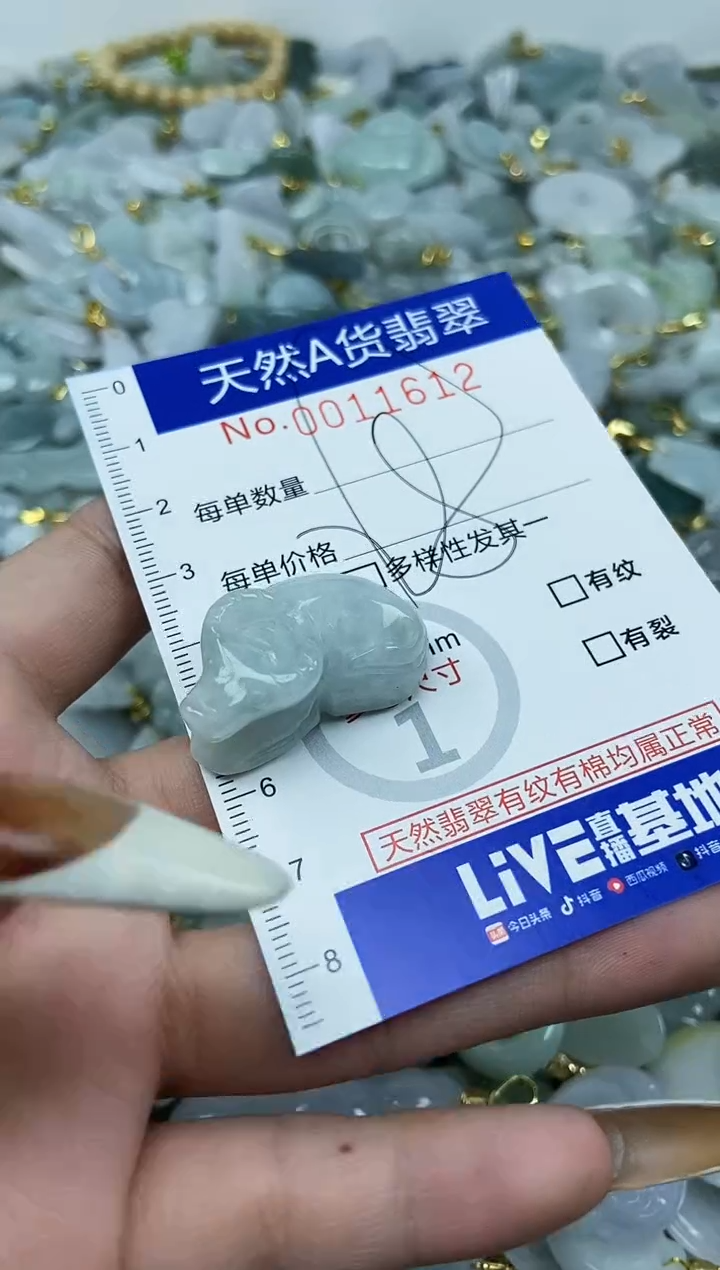 【闪购商品】翡翠颈饰未镶嵌天然A货翡翠