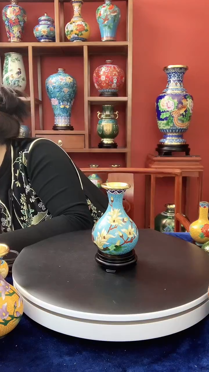 紫**砂玉壶春瓶   手工非遗