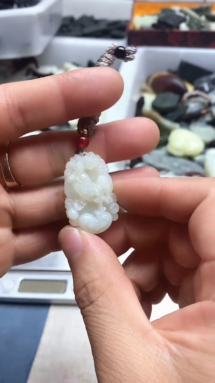 吊坠(不含链)未镶嵌和田玉1