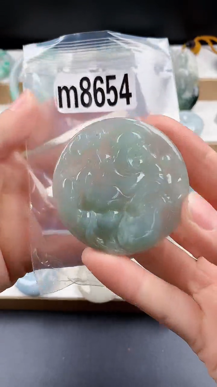 颈饰未镶嵌翡翠颈饰未镶嵌缅甸天然翡翠吊坠