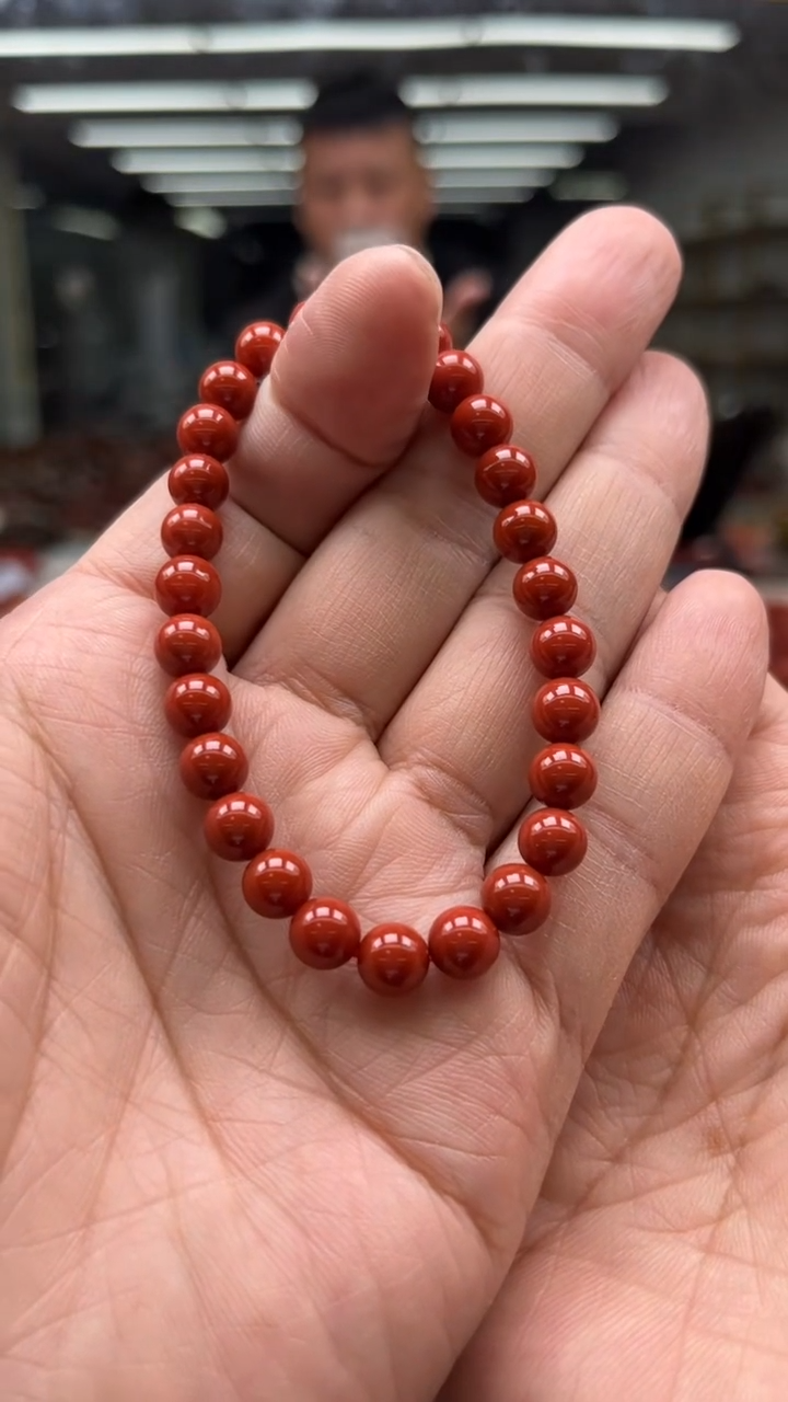 【闪购商品】南红玛瑙手串未镶嵌瓦西手串7mm