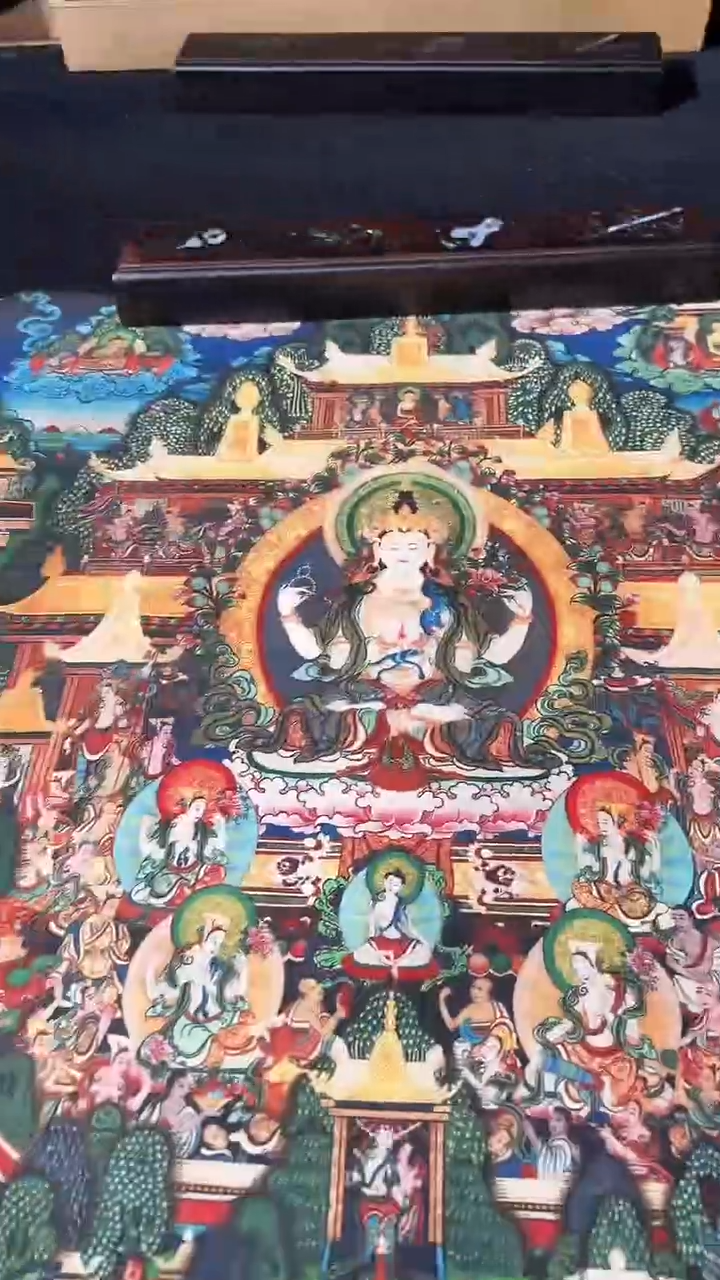卷轴画藏式珍藏彩绘艺术馆89