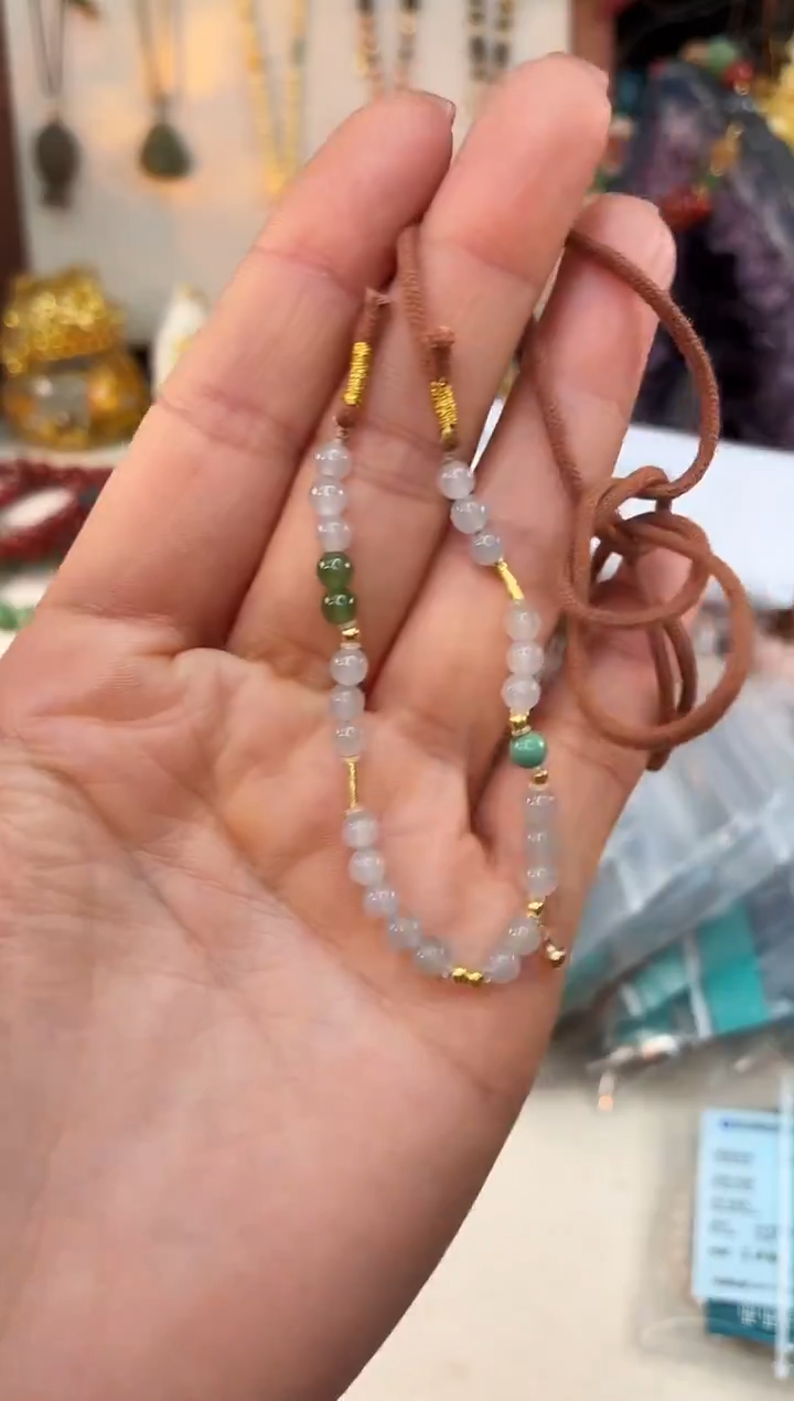 未镶嵌和田玉项链@@C921D018107