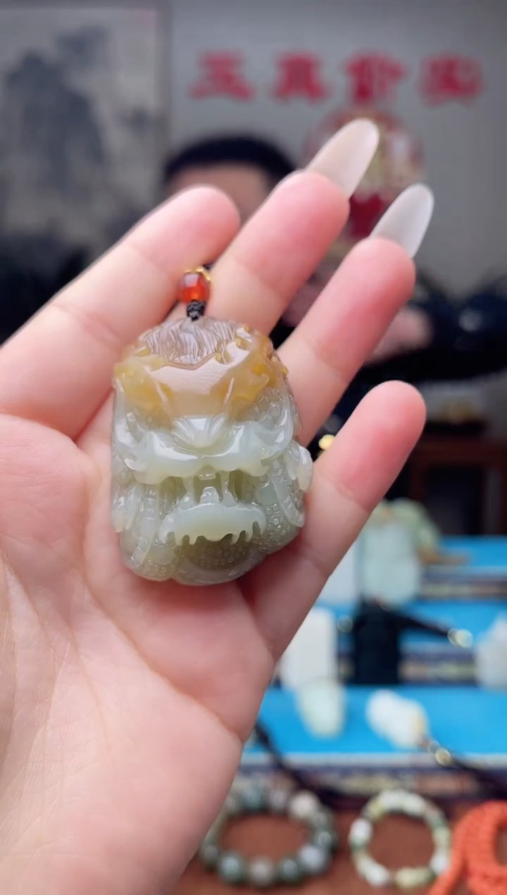 【闪购商品】和田玉挂件未镶嵌1