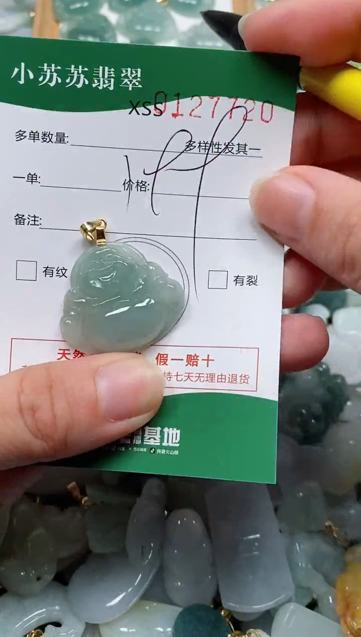 【闪购商品】翡翠颈饰未镶嵌闪购商品0127720