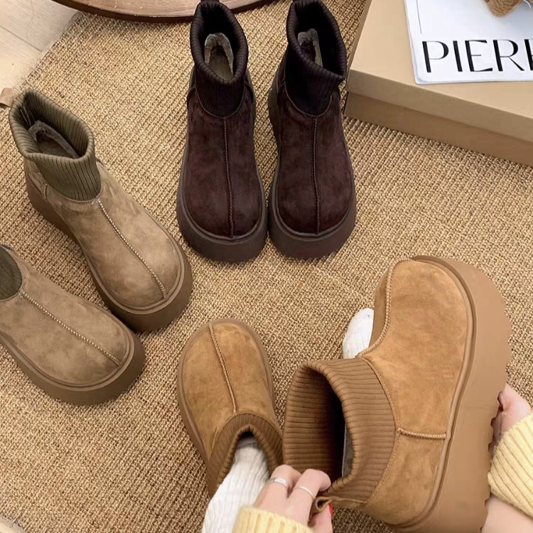 【九儿1.24】(B001)九儿女鞋单鞋勃肯加绒女鞋