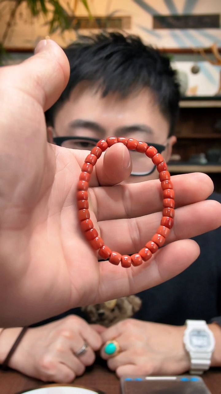 未镶嵌手串南红玛瑙南红手串FYX6*+
