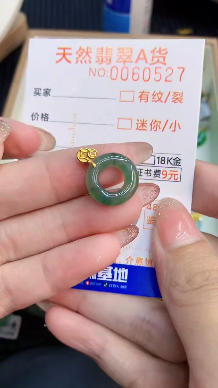 翡翠银S925镶嵌颈饰            8