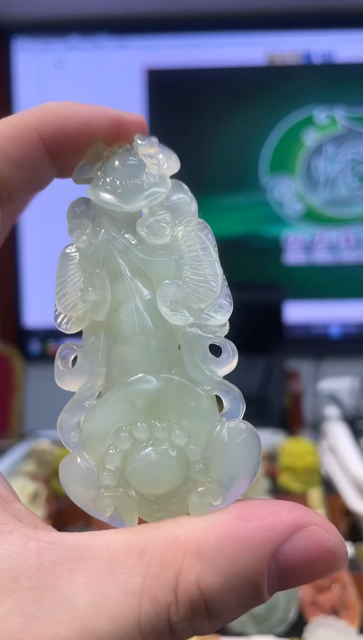 【闪购商品】岫玉吊坠未镶嵌·