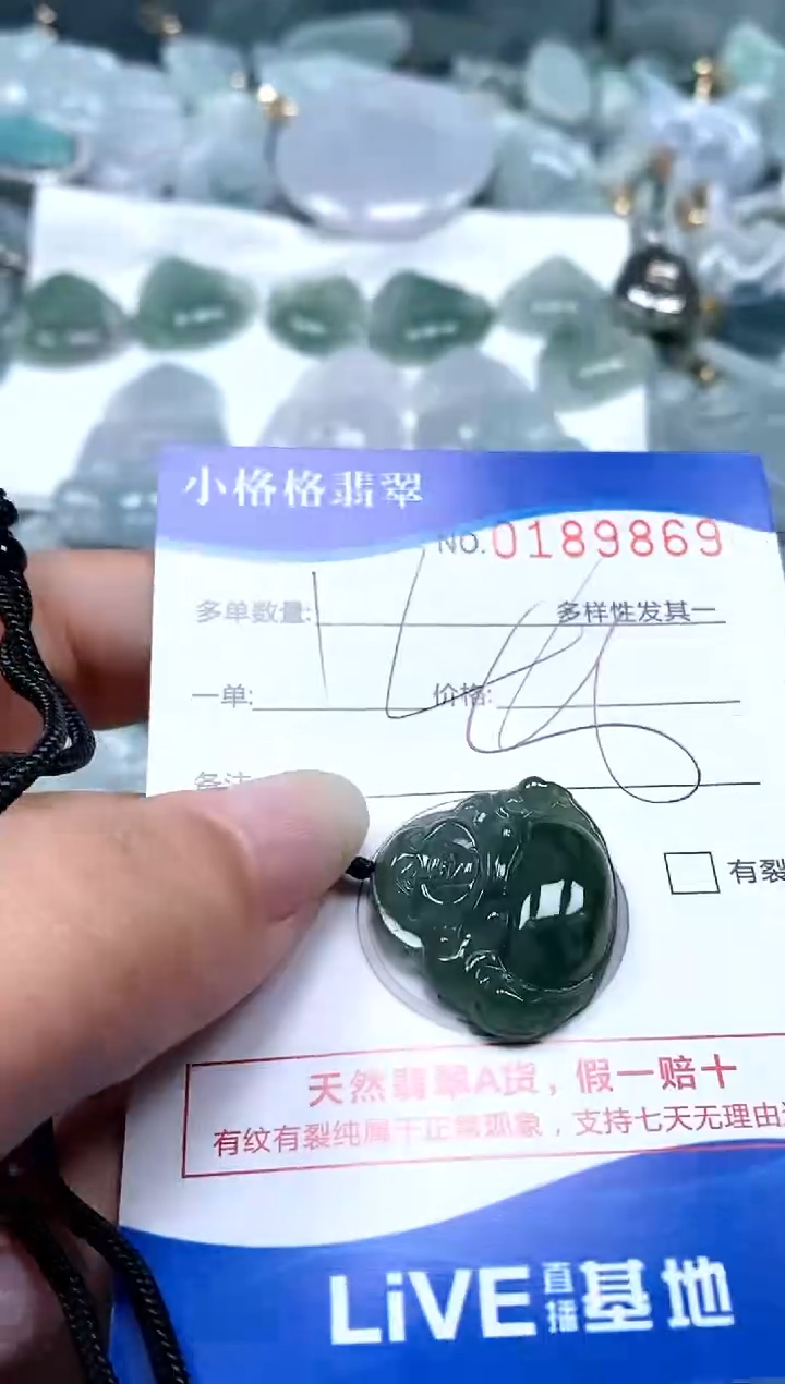 【闪购商品】翡翠颈饰未镶嵌闪购商品0189869