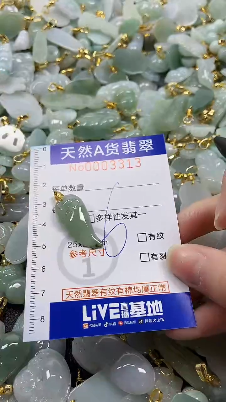 颈饰未镶嵌翡翠纯天然a货翡翠