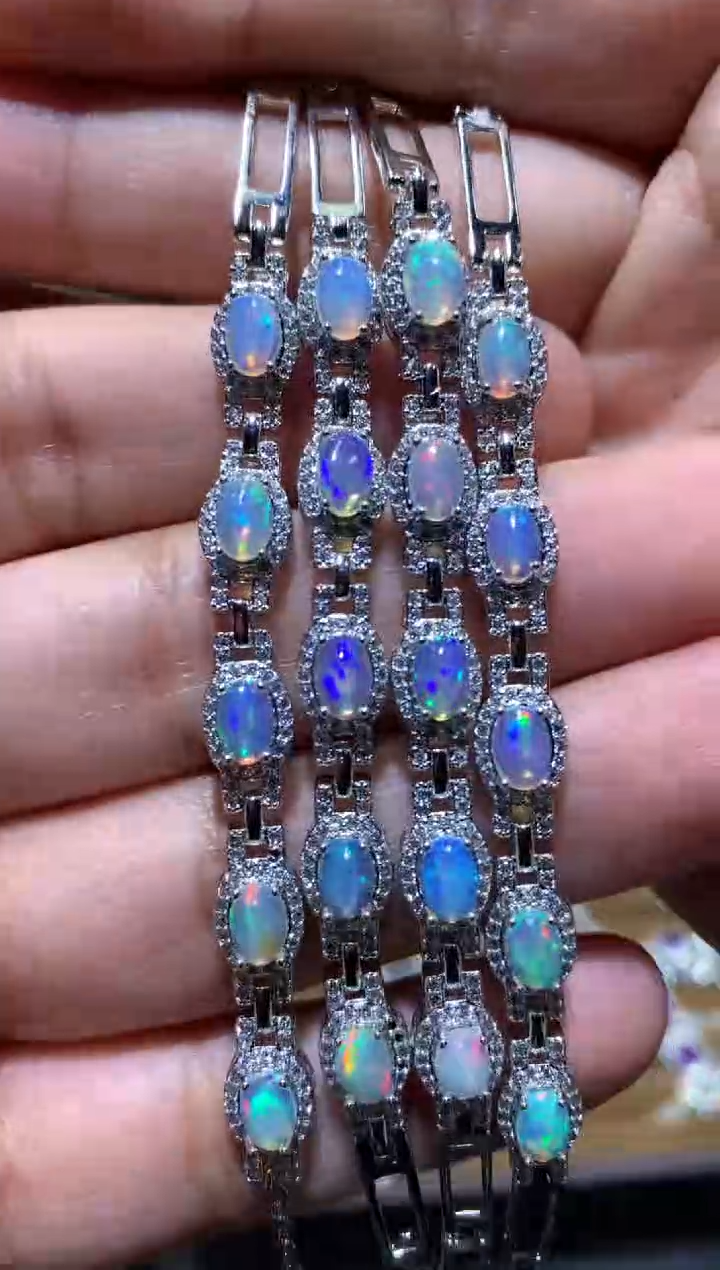 【闪购商品】欧泊手链未镶嵌H97【多样性发其一】