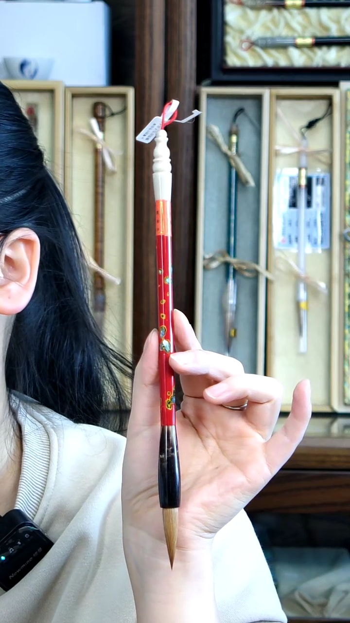 【闪购商品】10号大漆螺钿狼毫0.83*3.6