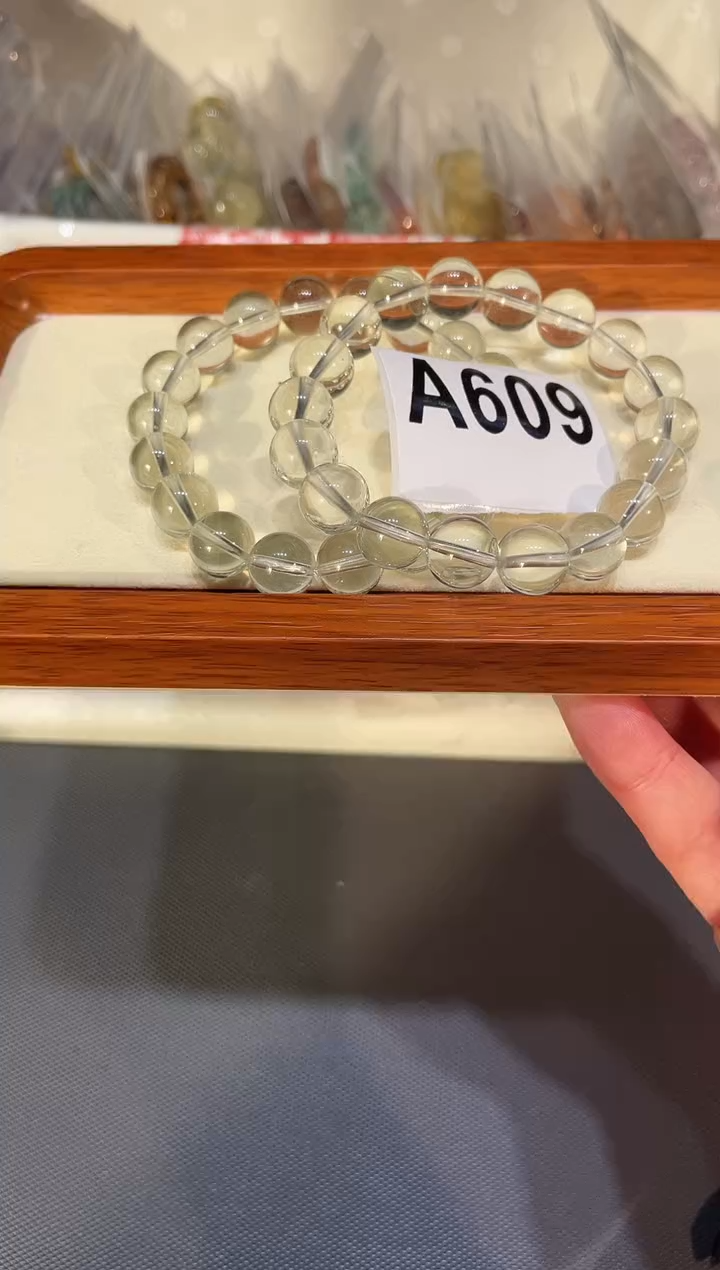 未镶嵌手链水晶A609 绿水晶 多样性发一 11