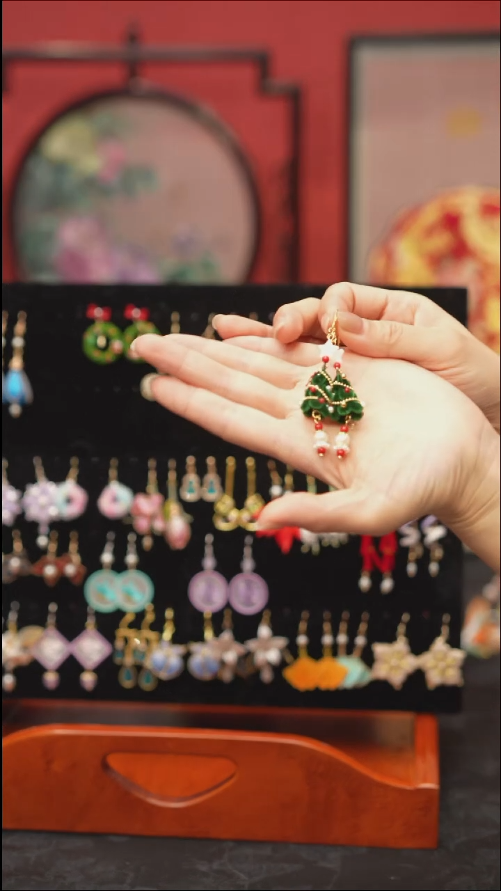 刺绣丸**姐非遗苏绣手工饰品