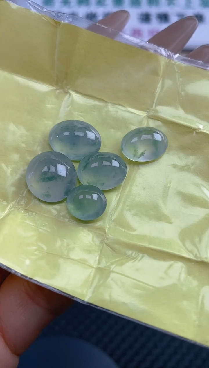 【闪购商品】定制翡翠未镶嵌天然翡翠蛋面89