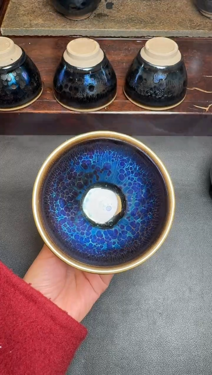 【闪购商品】茶盏建盏故事徐祖亮极曜42