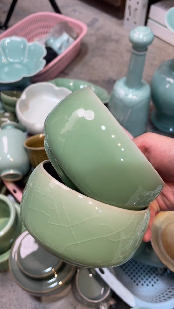 【闪购商品】2个 特价福利 微瑕 慧仙青瓷