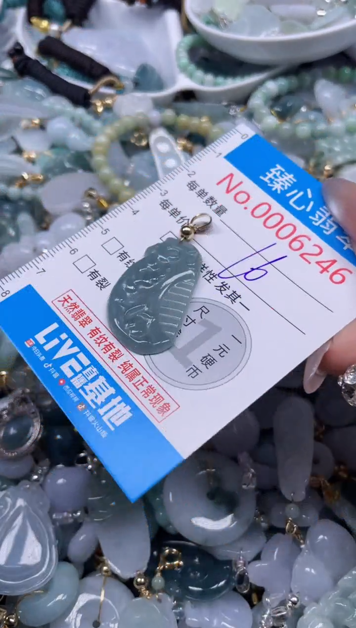 颈饰未镶嵌翡翠6246