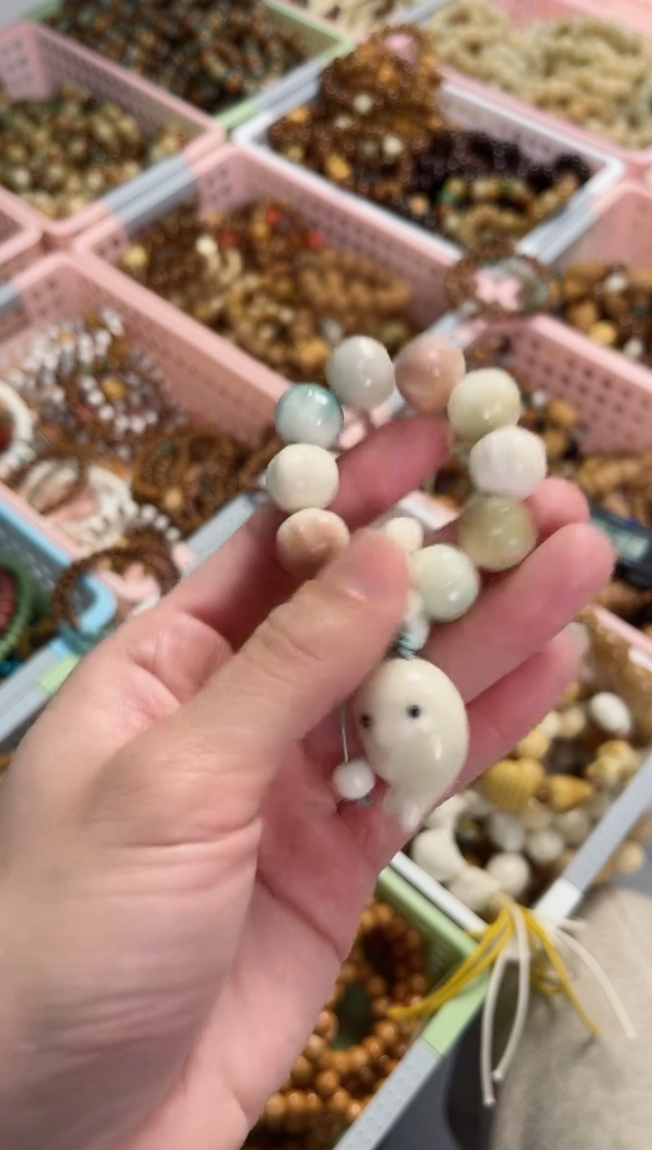 【闪购商品】菩提根/象牙果吊坠菩提根鲨鱼背搭配小海豹手捻