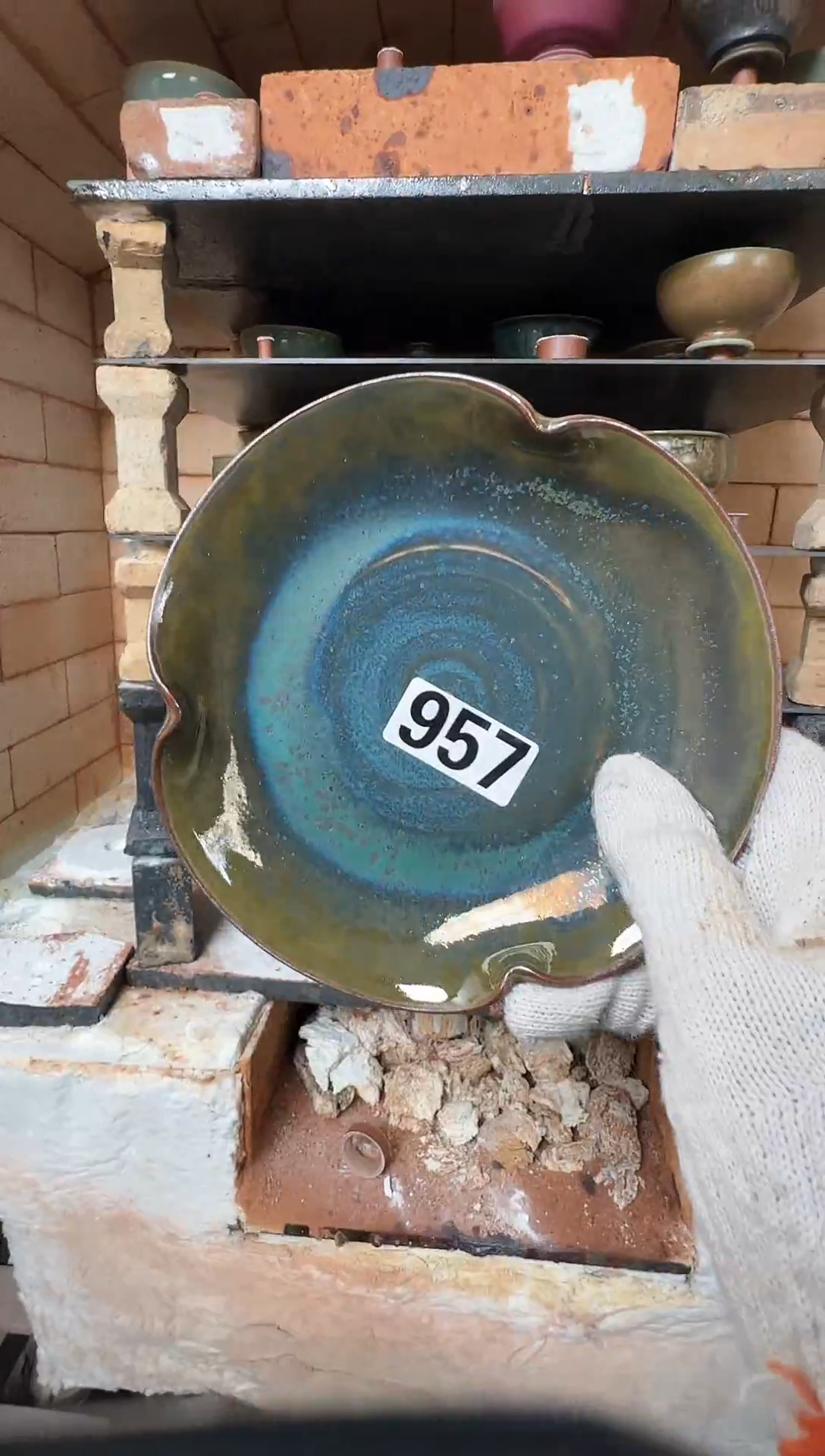 盘钧瓷蘭山窑手作器物957 全品八折