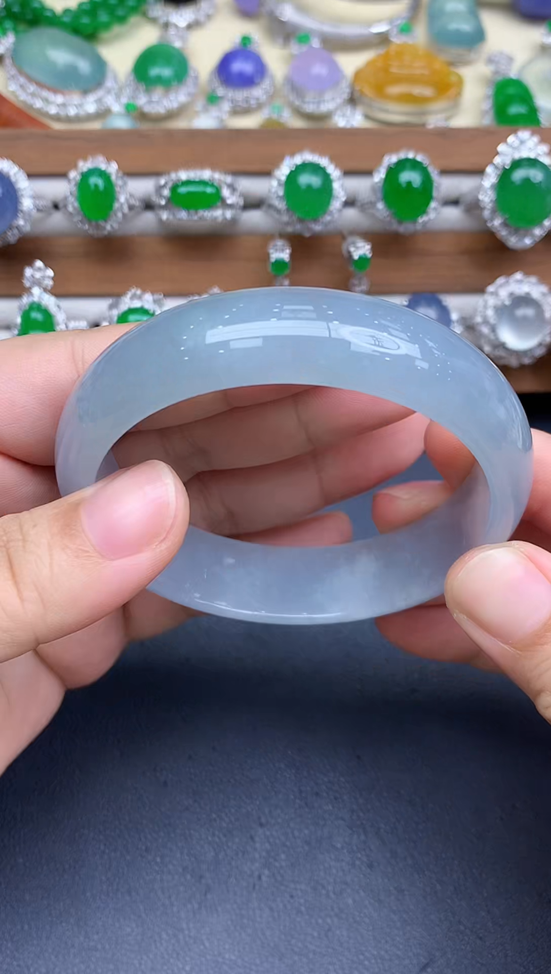 未镶嵌手镯翡翠568-中国好珍宝