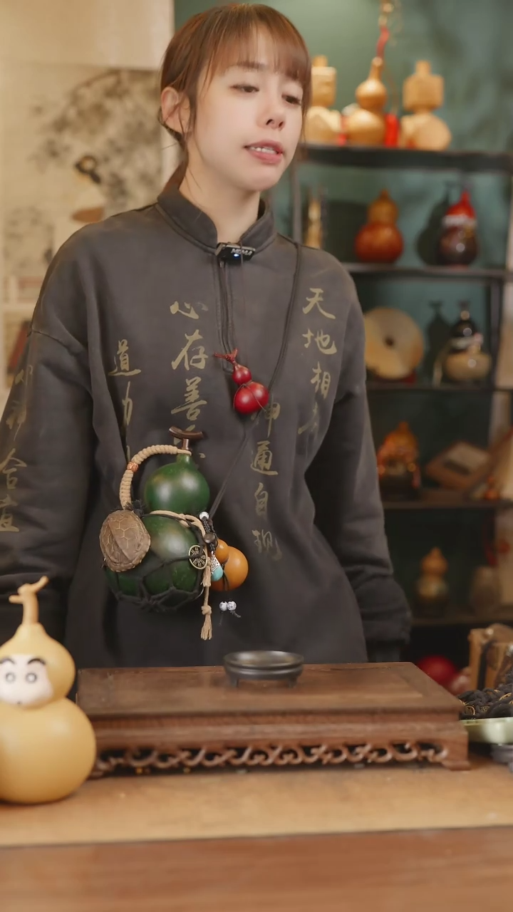 【闪购商品】165号精品天然大漆工艺防渗内胆酒葫芦~